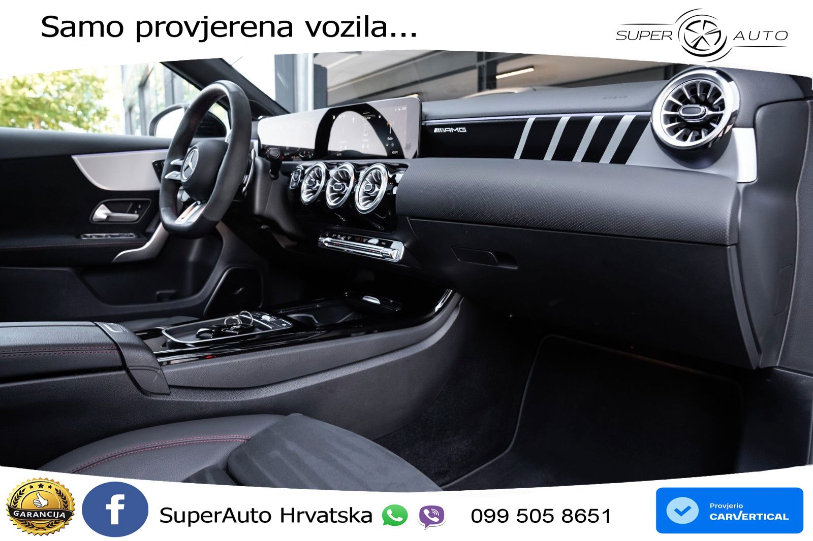 Mercedes-Benz AMG A 45 S 4MATIC+ AMG SPEEDSHIFT DCT 8G ACC+HEAD+GR SJED+360+PANO