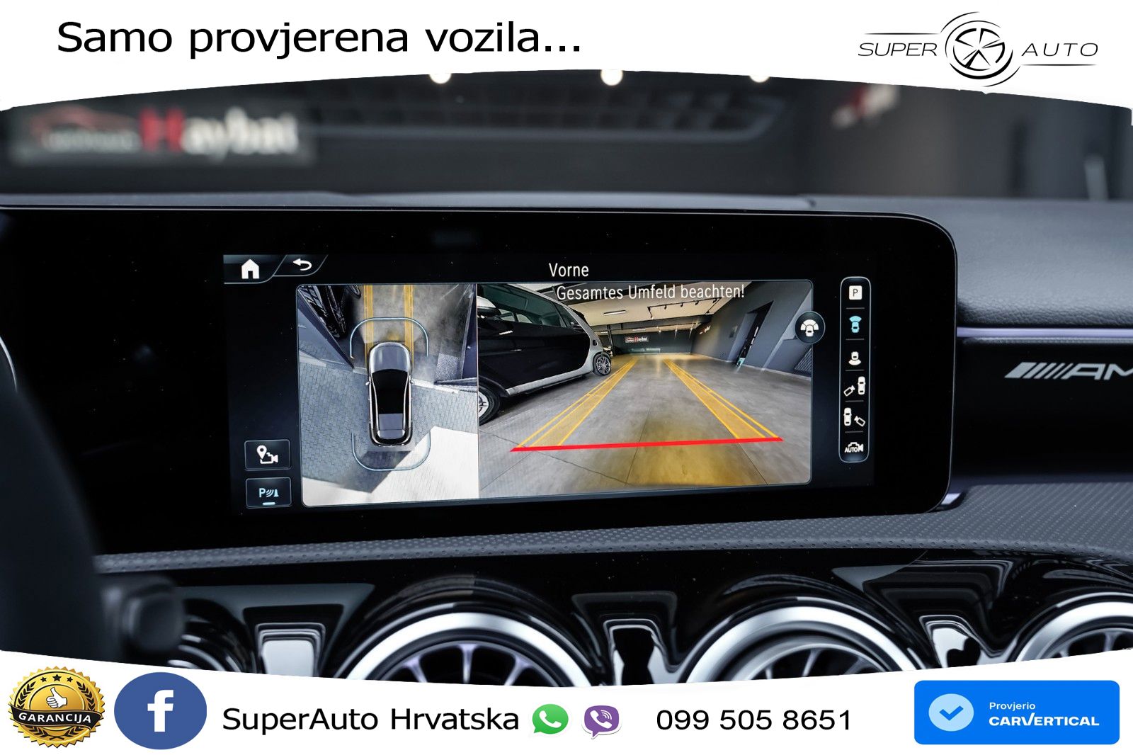 Mercedes-Benz AMG A 45 S 4MATIC+ AMG SPEEDSHIFT DCT 8G ACC+HEAD+GR SJED+360+PANO