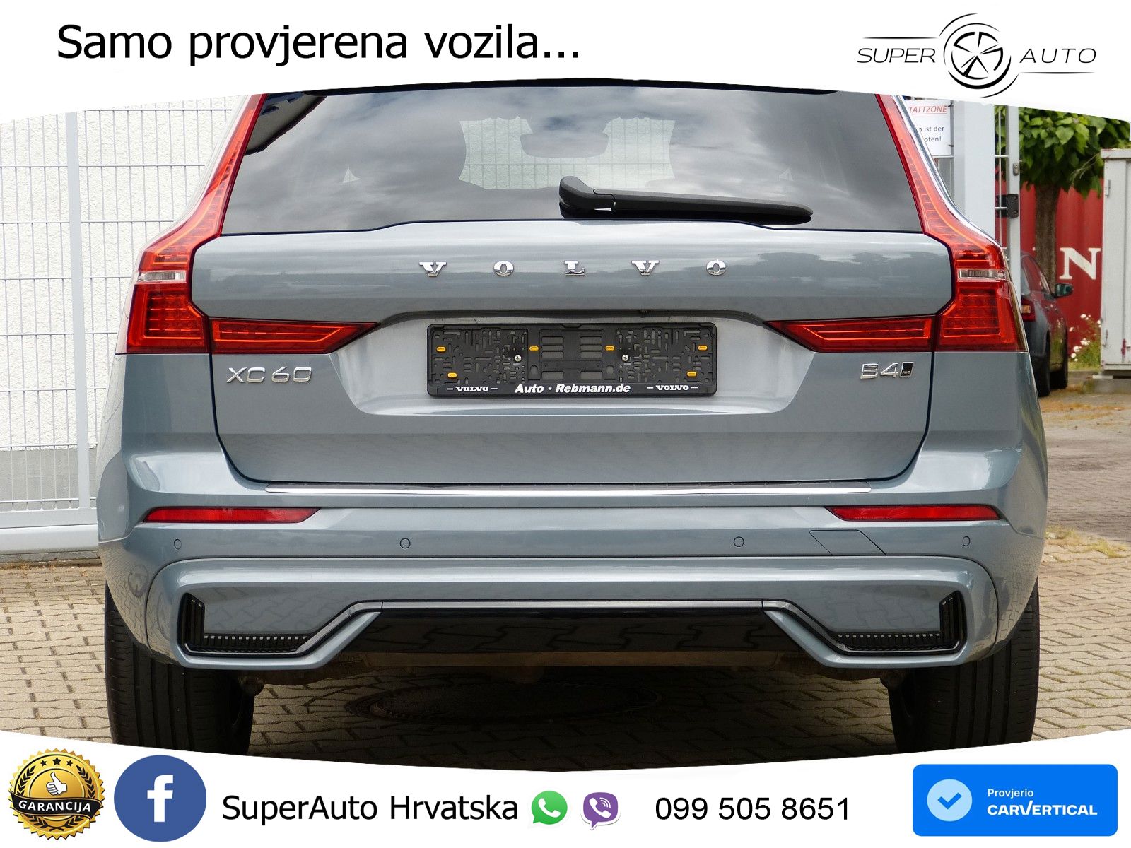 Volvo XC60 B4 Diesel AWD Geartronic LED+GR SJED+ACC