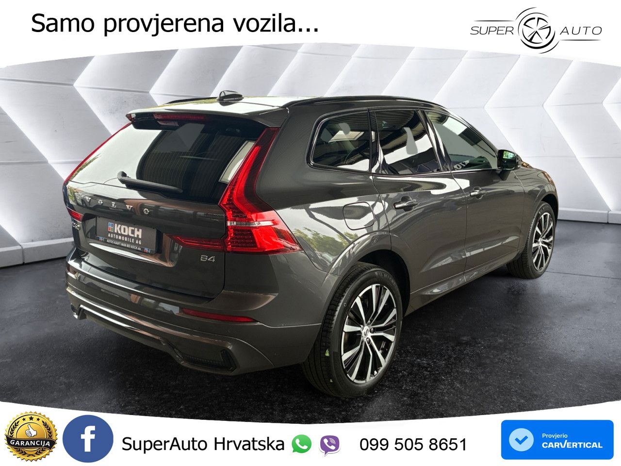 Volvo XC60 B4 Diesel FWD Geartronic LED+GR SJED+ACC