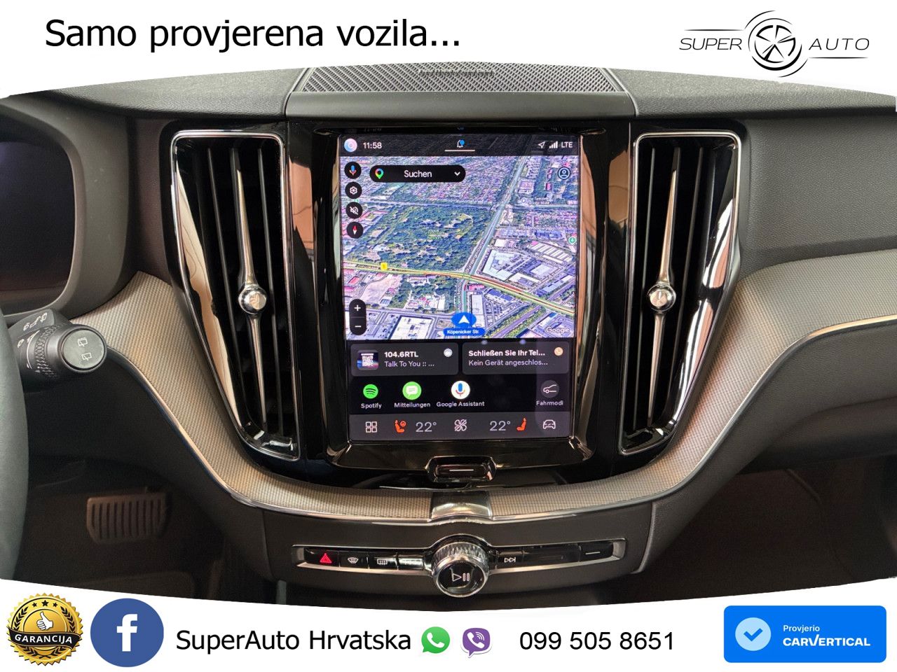 Volvo XC60 B4 Diesel FWD Geartronic LED+GR SJED+ACC