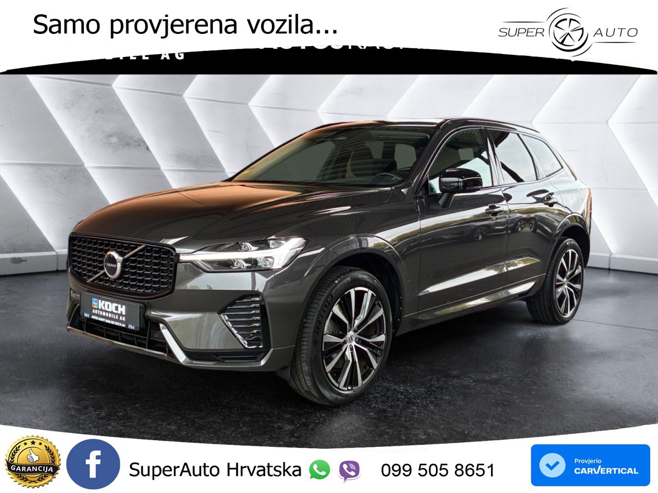 Volvo XC60 B4 Diesel FWD Geartronic LED+GR SJED+ACC
