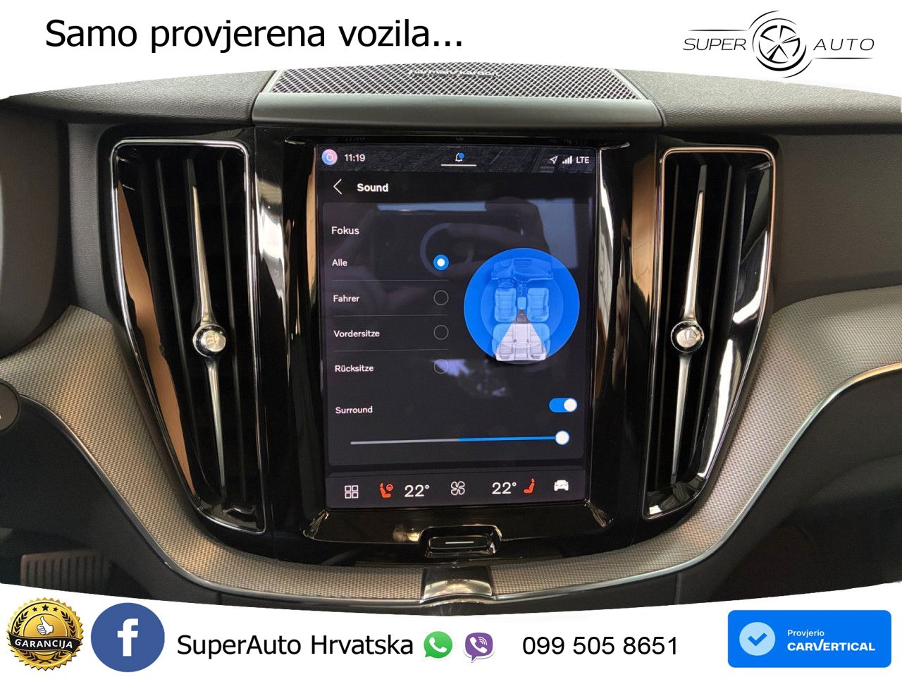 Volvo XC60 B4 Diesel FWD Geartronic LED+GR SJED+ACC