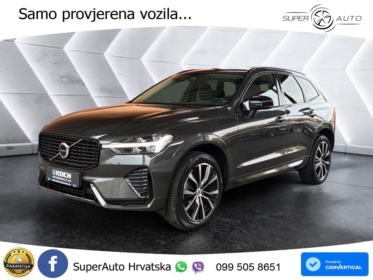 Volvo XC60 B4 Diesel FWD Geartronic LED+GR SJED+ACC