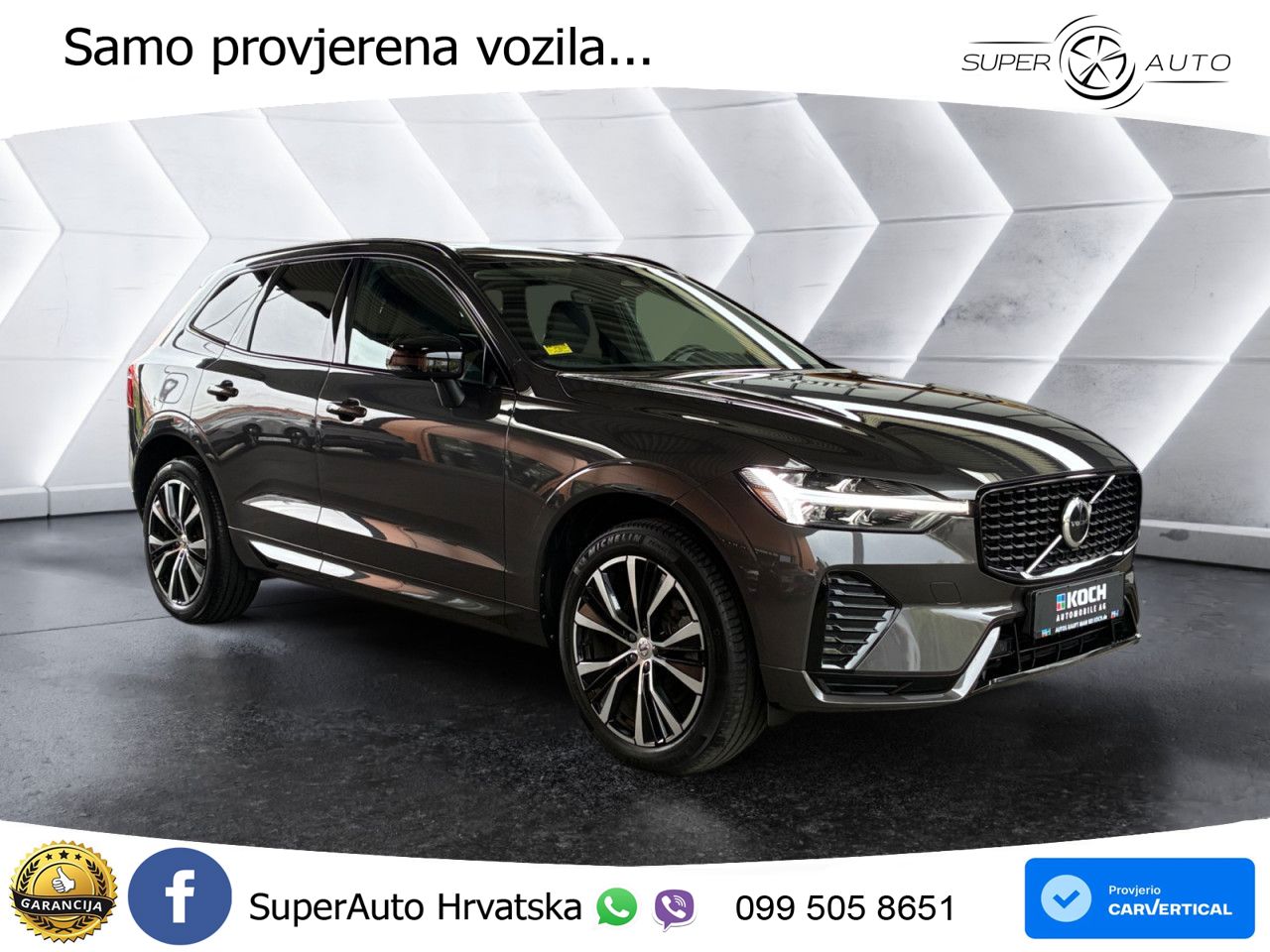 Volvo XC60 B4 Diesel FWD Geartronic LED+GR SJED+ACC