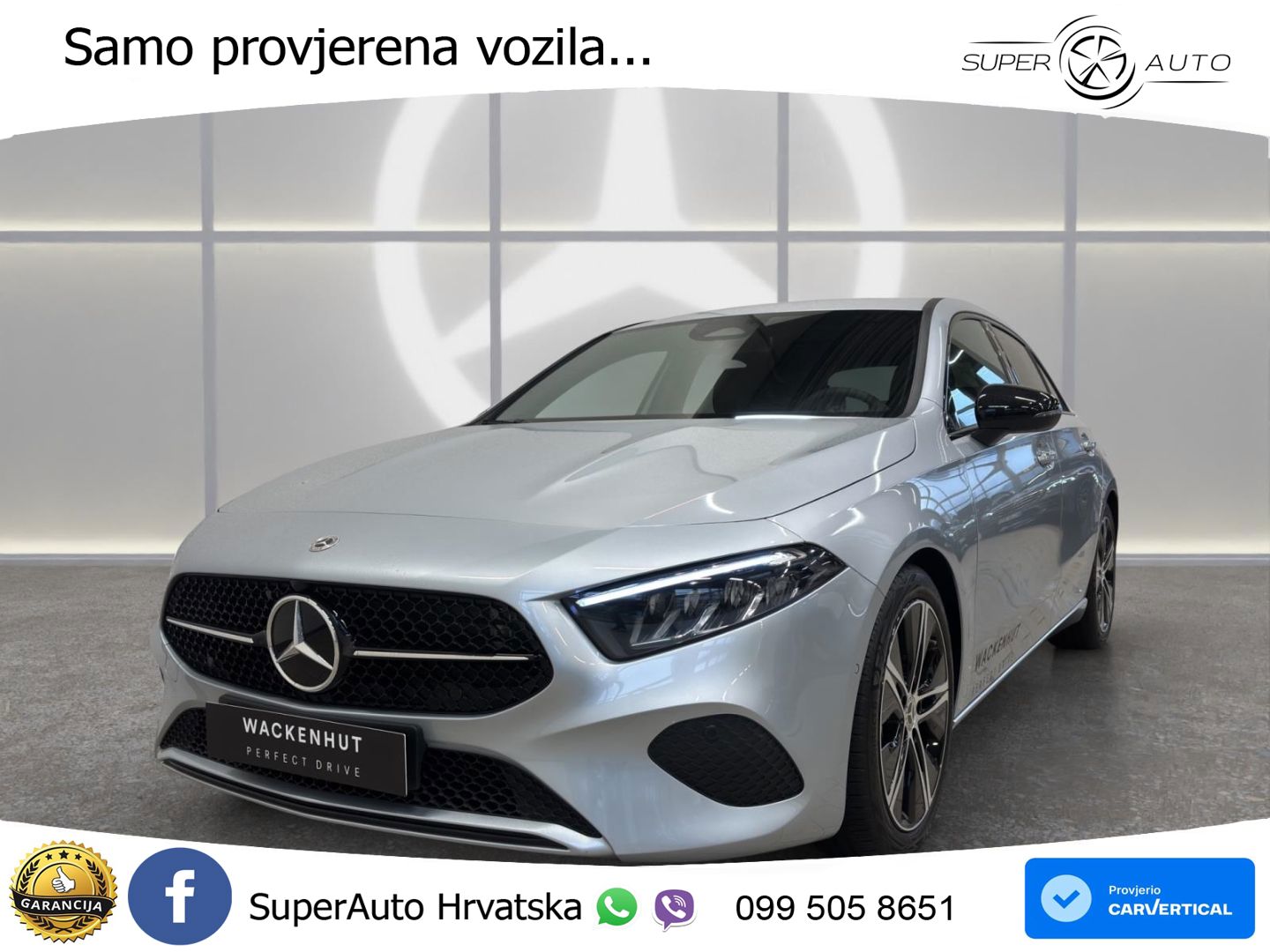 Mercedes-Benz A 200 7G-DCT LED+GR SJED+ACC