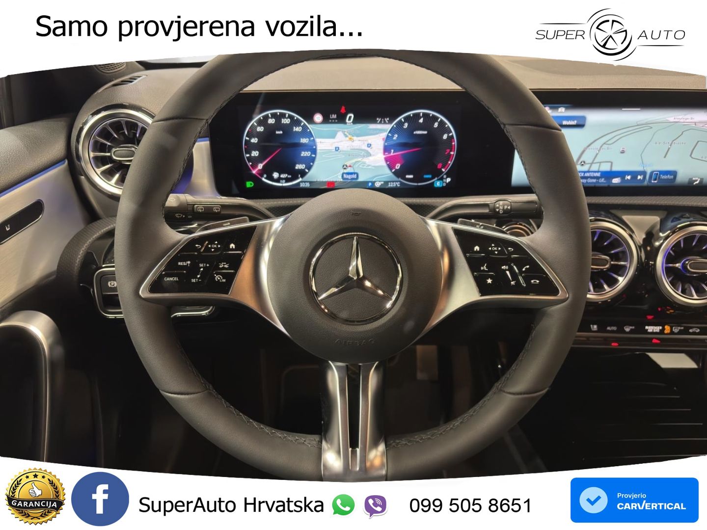 Mercedes-Benz A 200 7G-DCT LED+GR SJED+ACC