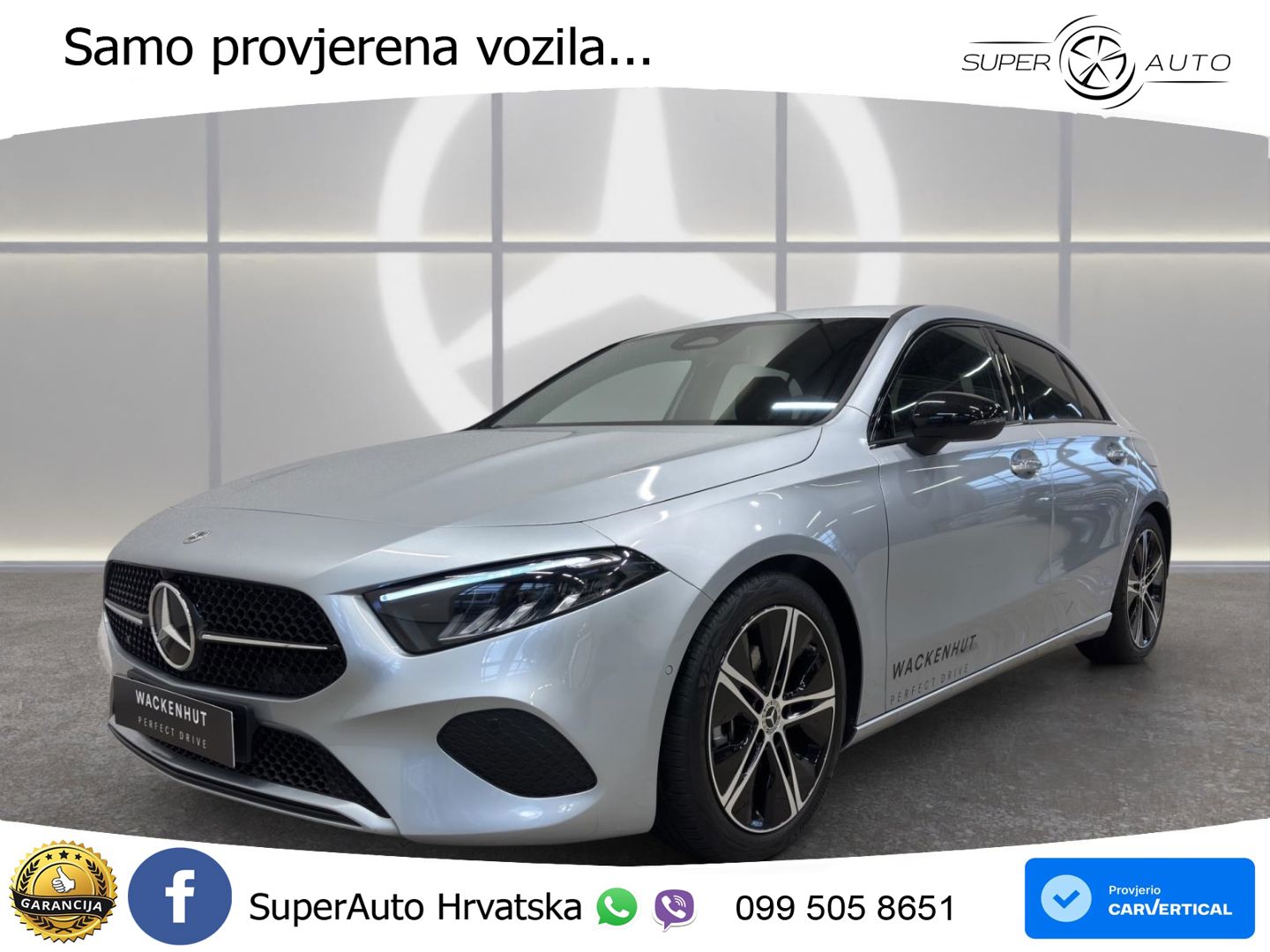Mercedes-Benz A 200 7G-DCT LED+GR SJED+ACC