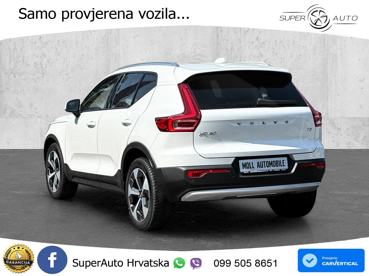 Volvo XC40 1.5 T2 129 KS Automatic LED+GR SJED+ACC