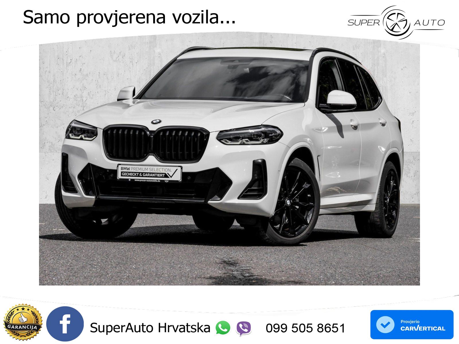 BMW X3 20d xDrive Steptronic M Sport LED+GR SJED+ACC