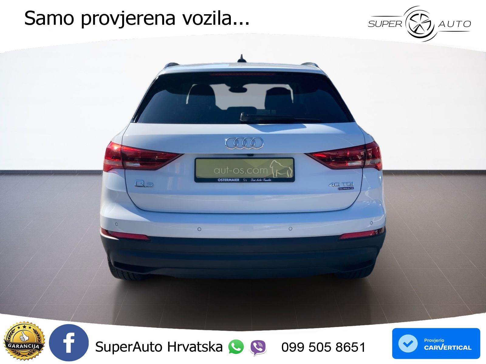 Audi Q3 40 TDI (193 KS) quattro S tronic LED+GR SJED+ACC