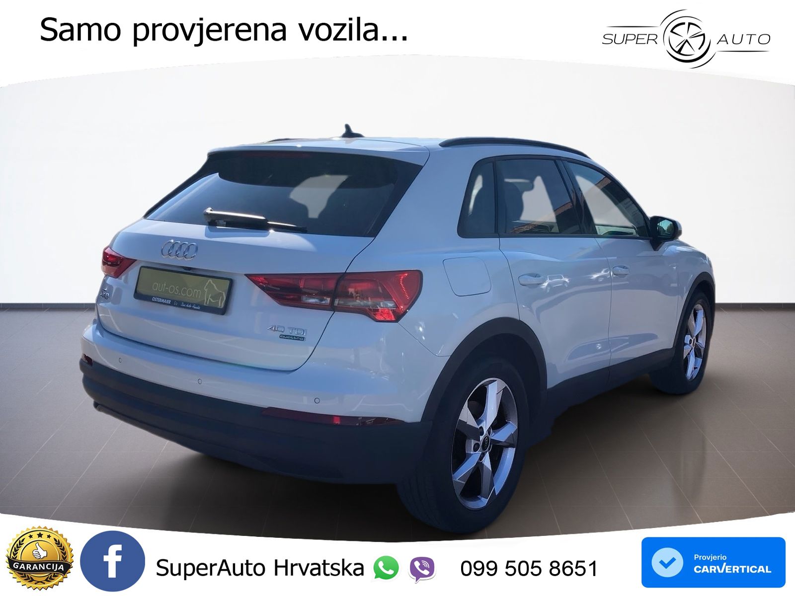 Audi Q3 40 TDI (193 KS) quattro S tronic LED+GR SJED+ACC