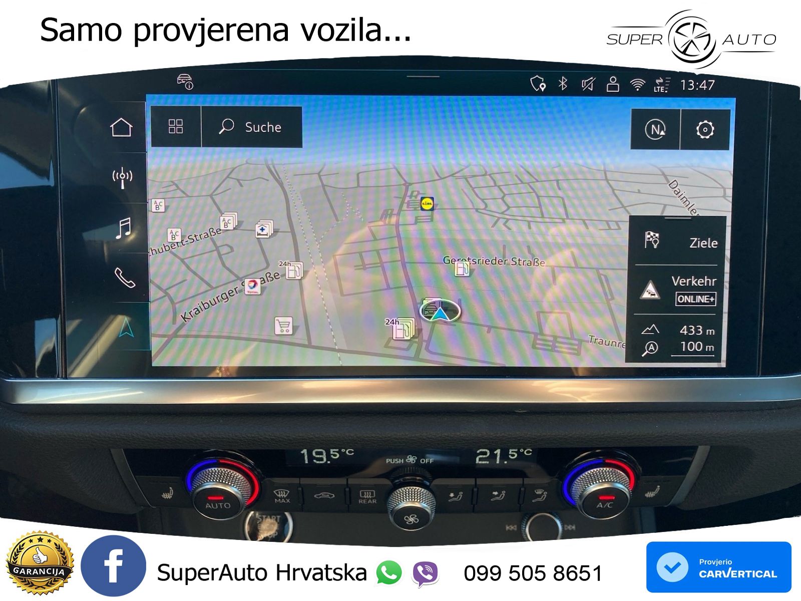 Audi Q3 40 TDI (193 KS) quattro S tronic LED+GR SJED+ACC