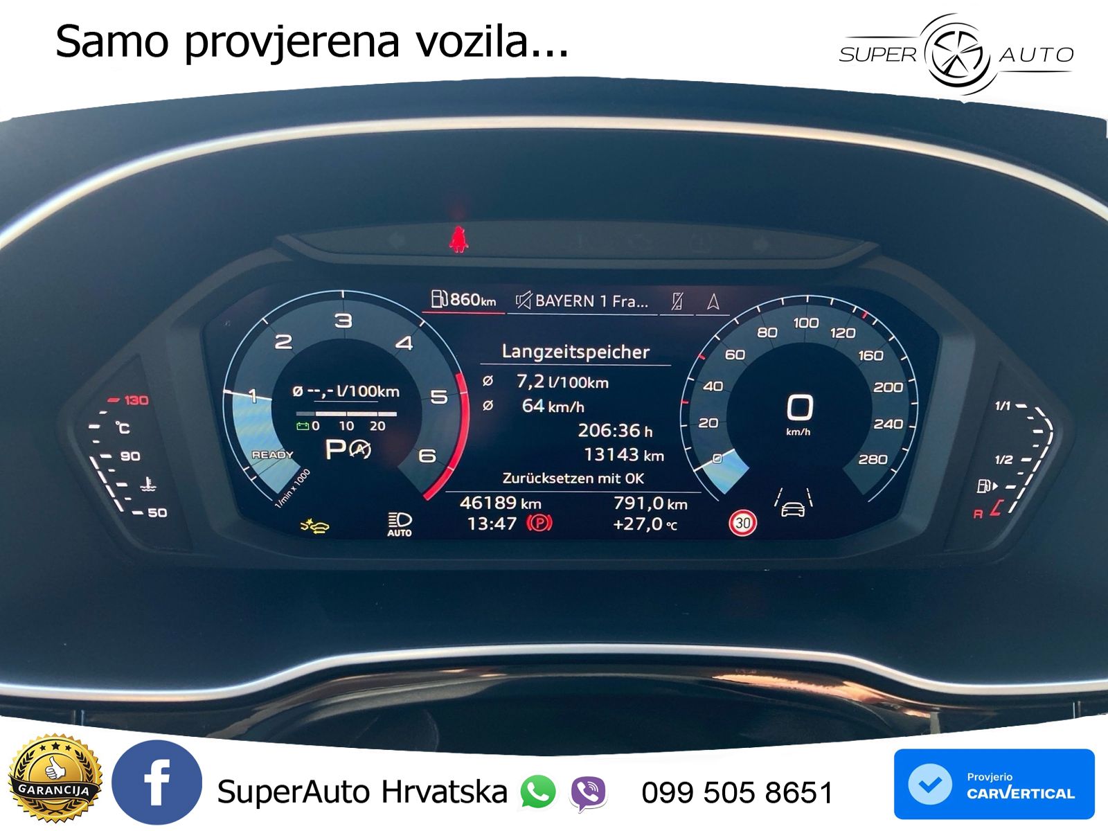 Audi Q3 40 TDI (193 KS) quattro S tronic LED+GR SJED+ACC