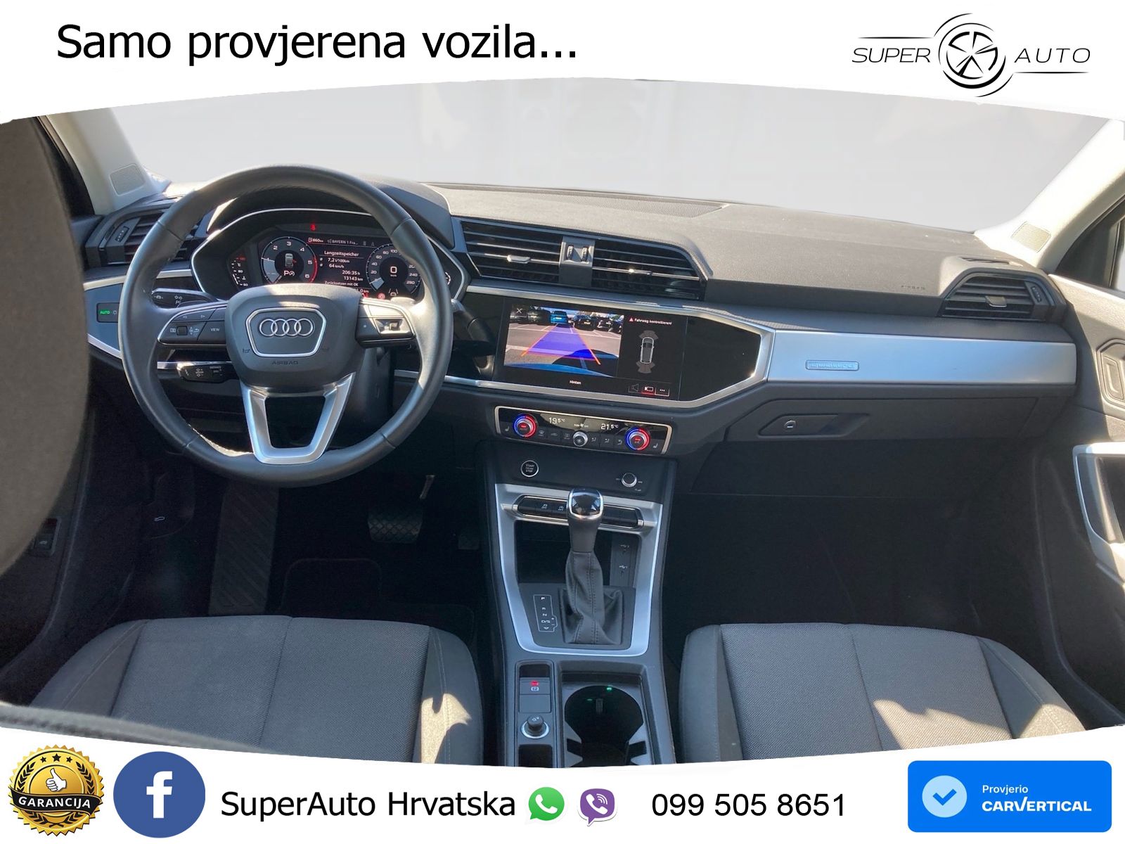 Audi Q3 40 TDI (193 KS) quattro S tronic LED+GR SJED+ACC