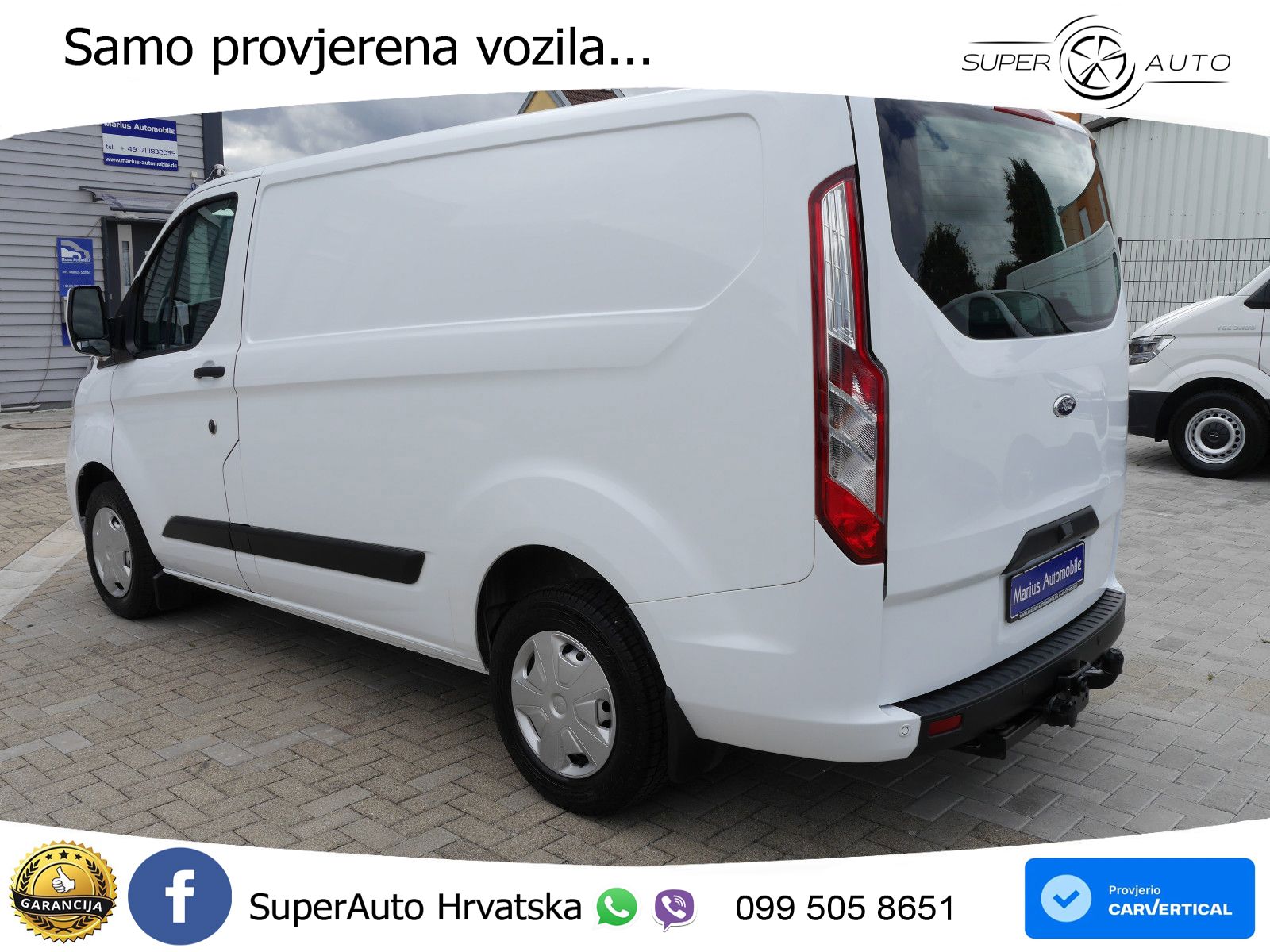 Ford Transit Custom Kasten 2.0 EcoBlue 300 AHK-2500kg 131 KS