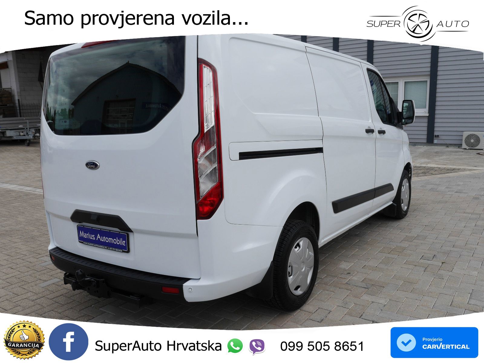 Ford Transit Custom Kasten 2.0 EcoBlue 300 AHK-2500kg 131 KS