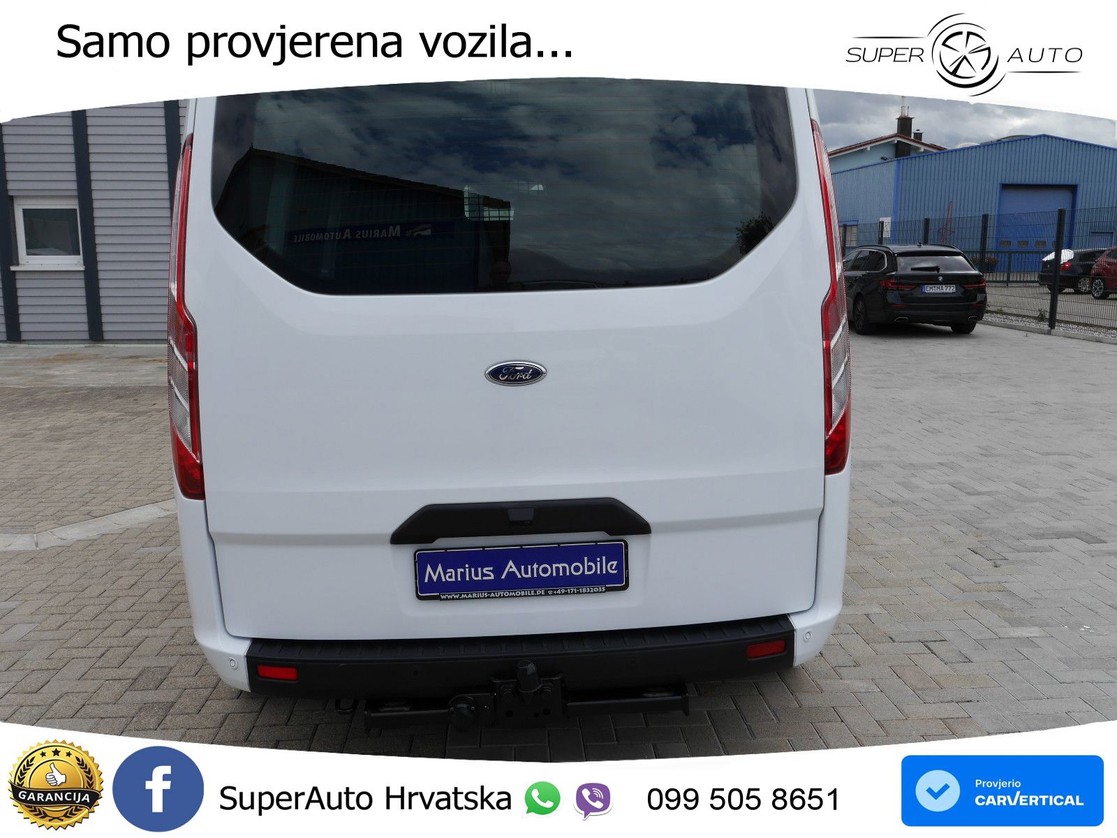 Ford Transit Custom Kasten 2.0 EcoBlue 300 AHK-2500kg 131 KS