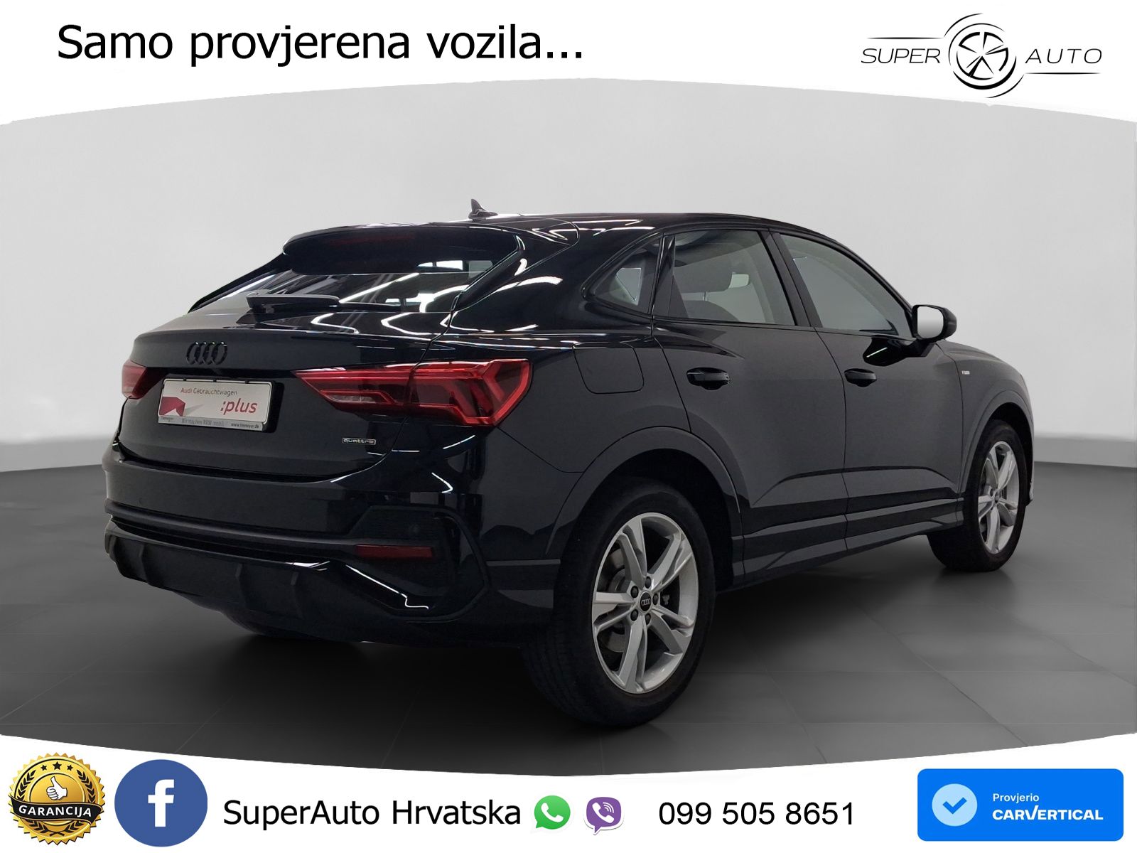 Audi Q3 II Sportback 40 TFSI (190 KS) quattro S tronic S line
