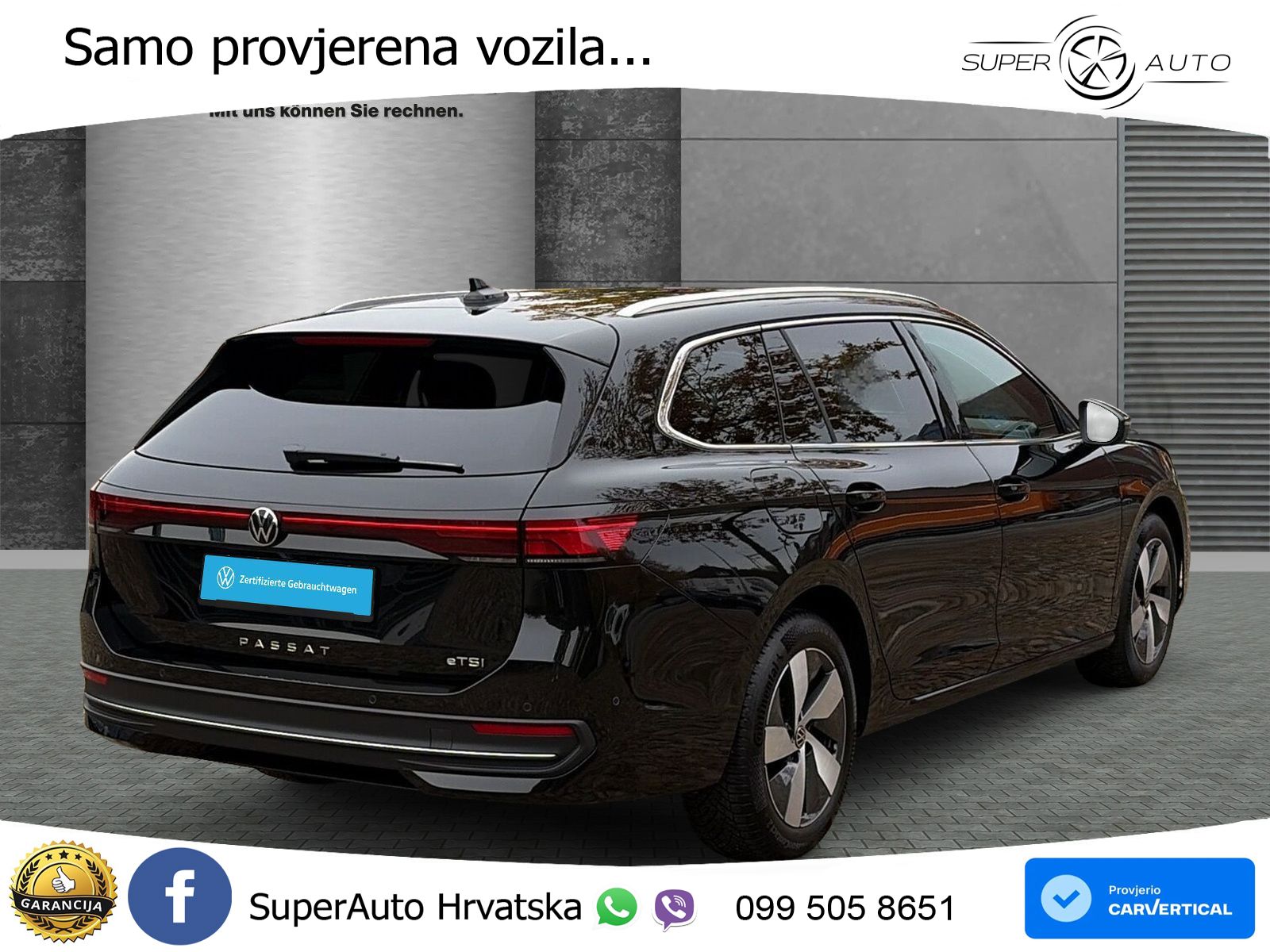 Volkswagen Passat Variant 1.5 eTSI (150 KS) DSG Business LED+GR SJED+ACC