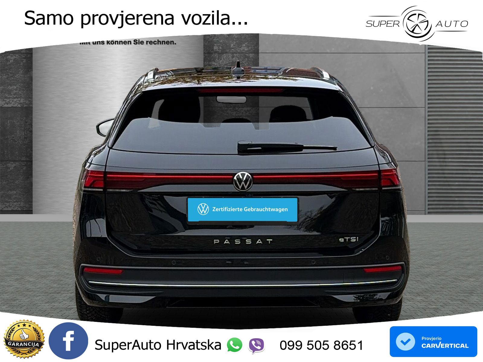Volkswagen Passat Variant 1.5 eTSI (150 KS) DSG Business LED+GR SJED+ACC