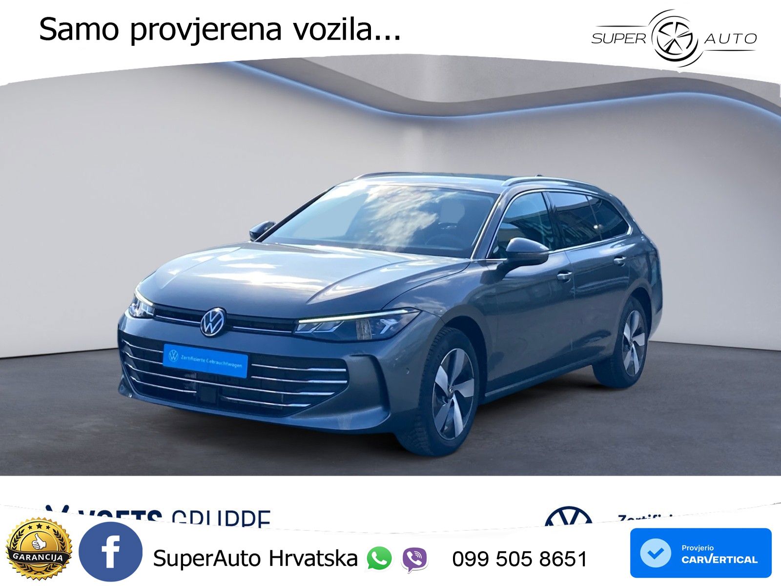 Volkswagen Passat Variant 1.5 eTSI (150 KS) DSG Business LED+GR SJED+ACC