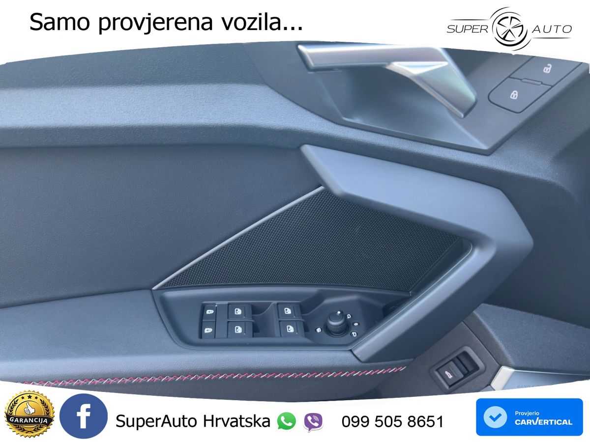 Audi A3 40 TFSI (190 KS) quattro S tronic S line MATRIX+GR SJED+KAM