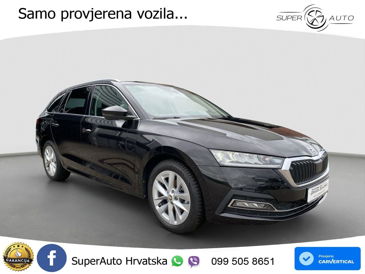 Škoda Octavia Combi 2.0 TDI (150 KS) LED+GR SJED+ACC