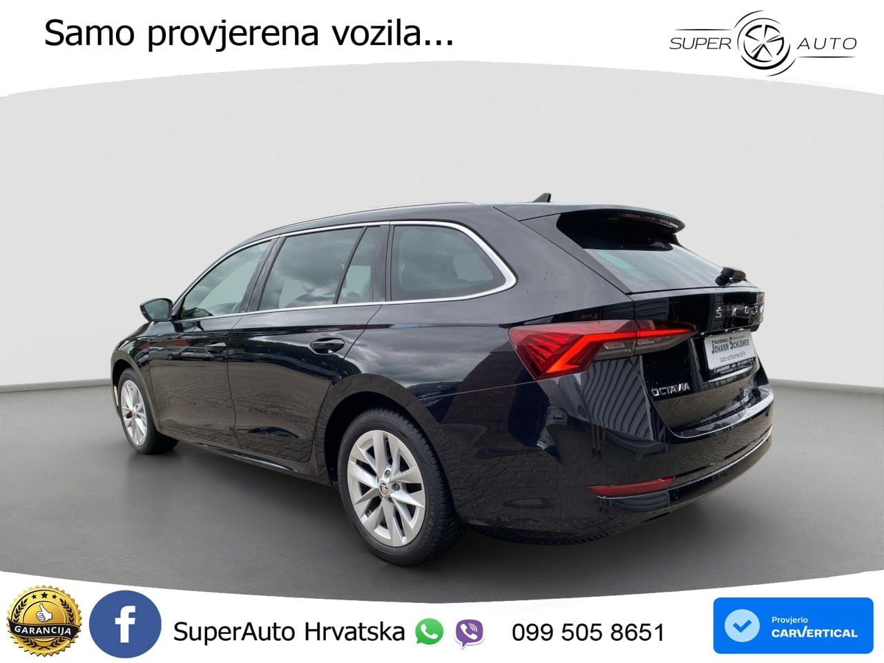 Škoda Octavia Combi 2.0 TDI (150 KS) LED+GR SJED+ACC