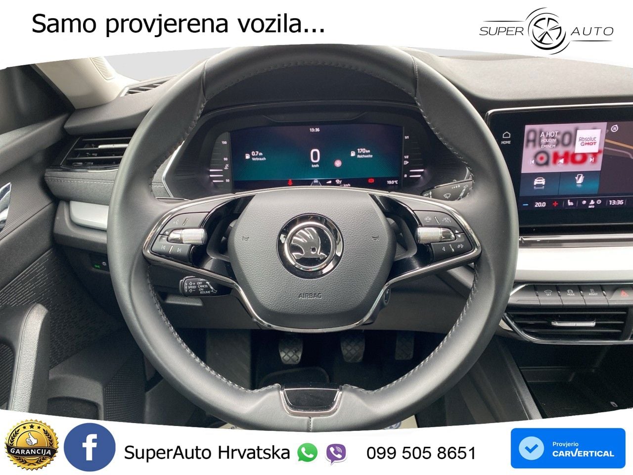 Škoda Octavia Combi 2.0 TDI (150 KS) LED+GR SJED+ACC