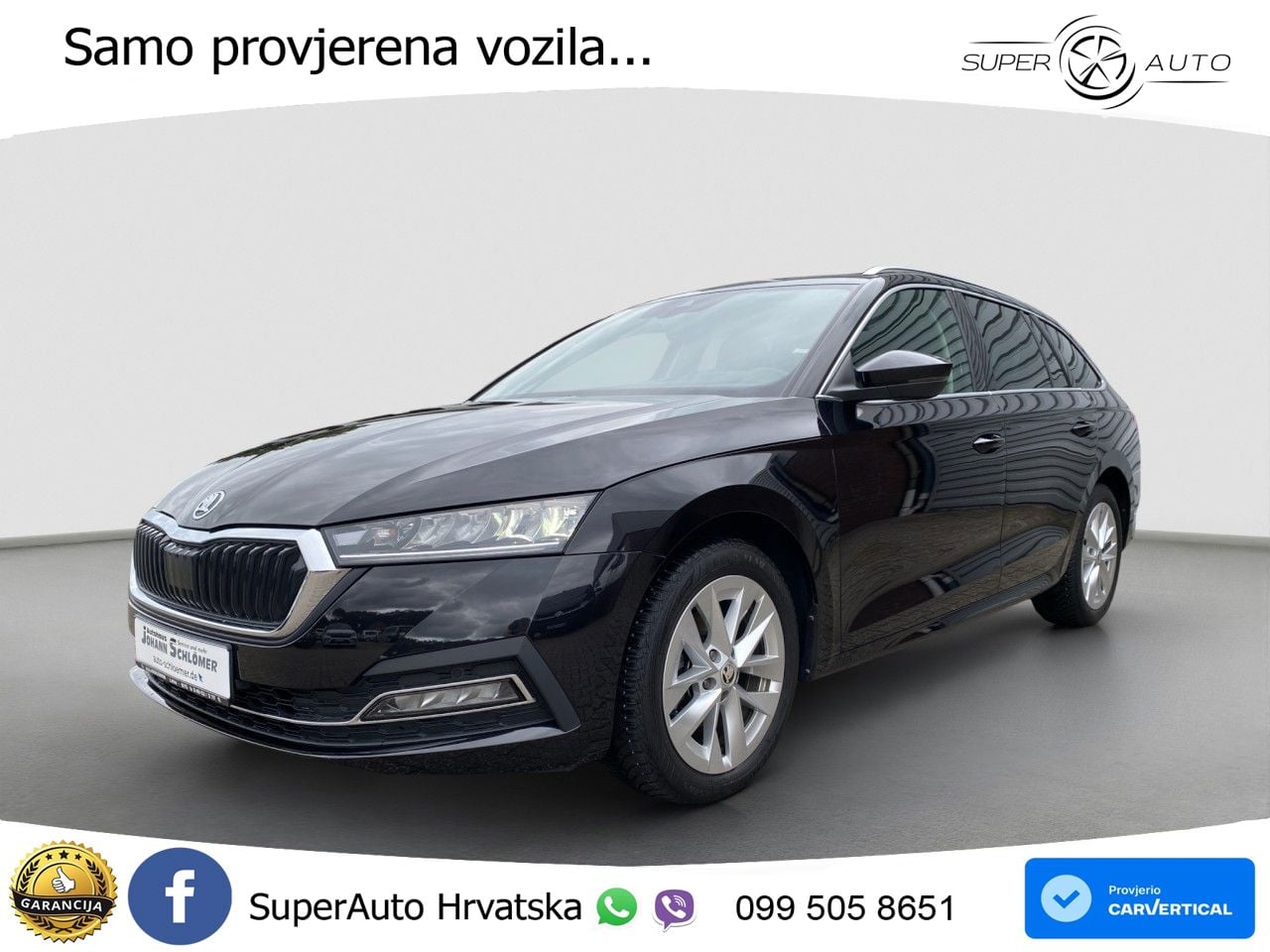 Škoda Octavia Combi 2.0 TDI (150 KS) LED+GR SJED+ACC