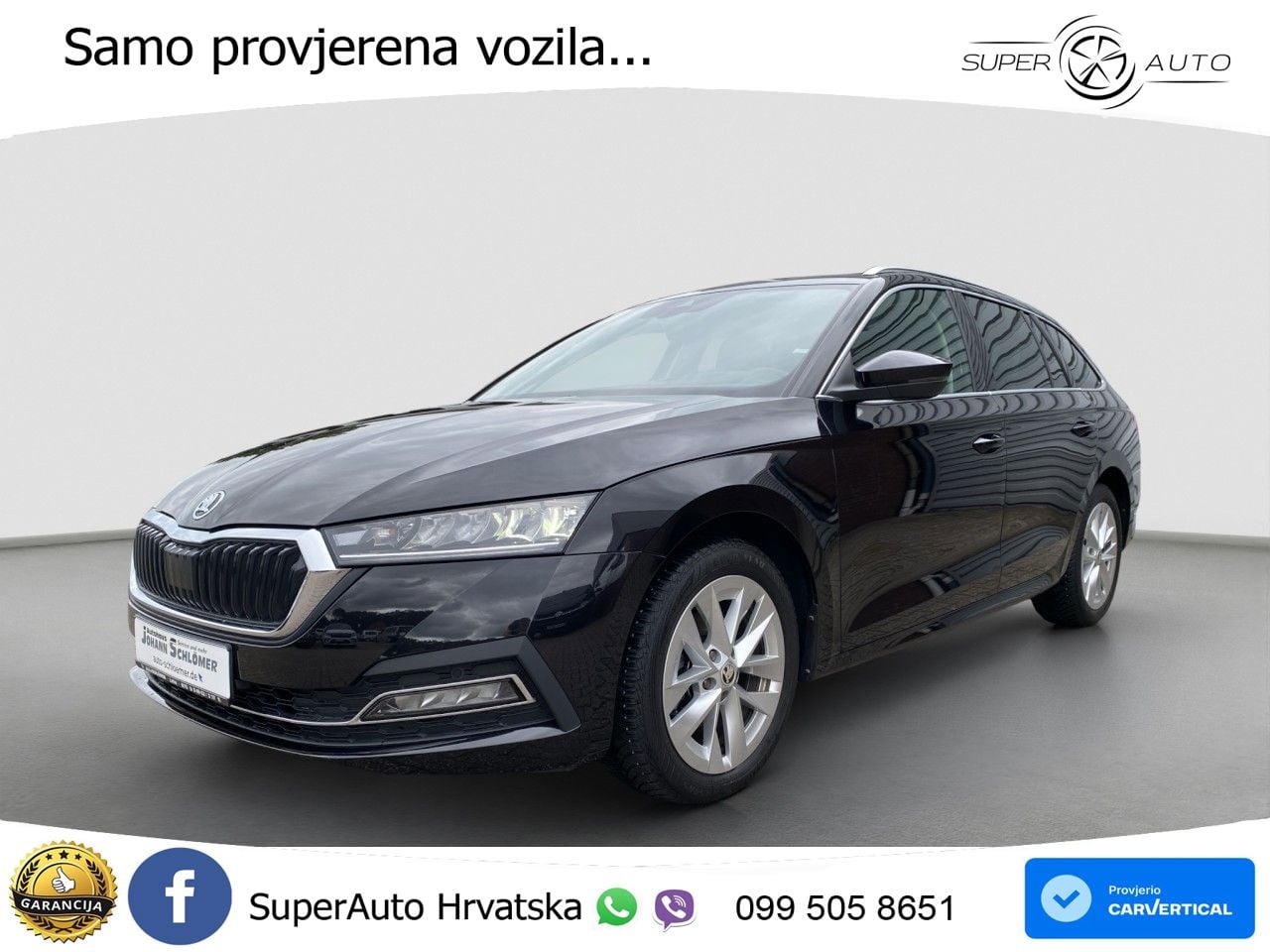 Škoda Octavia Combi 2.0 TDI (150 KS) LED+GR SJED+ACC