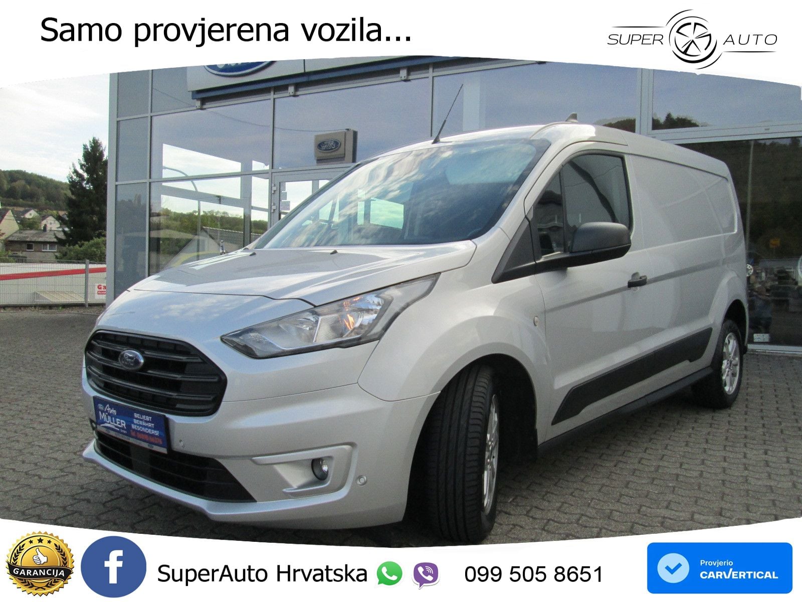 Ford Transit Connect Kasten lang Trend 120 KS