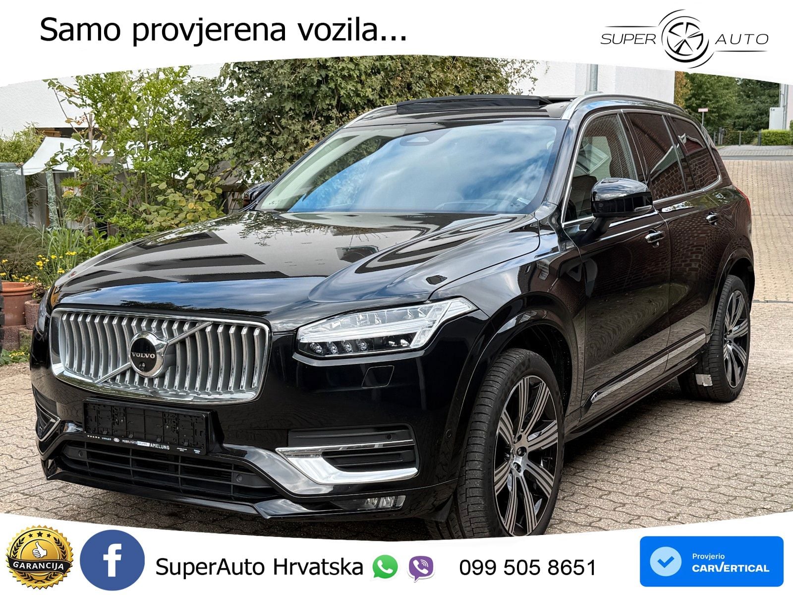 Volvo XC90 2.0 B5 Diesel AWD Automatic ACC+HEAD+4xGR SJED+360+PANO