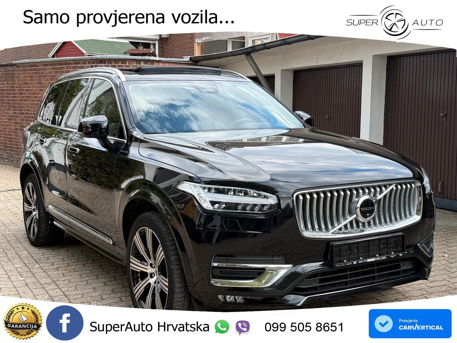 Volvo XC90 2.0 B5 Diesel AWD Automatic ACC+HEAD+4xGR SJED+360+PANO
