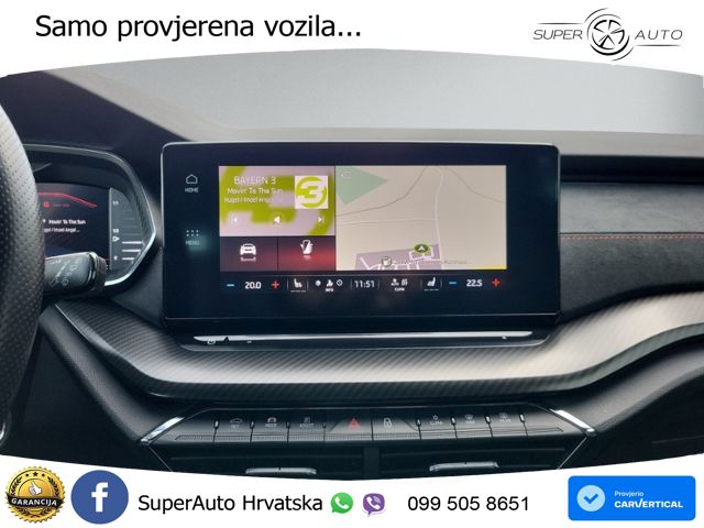 Škoda Octavia Combi RS 2.0 TDI (200 KS) DSG LED+GR SJED+ACC