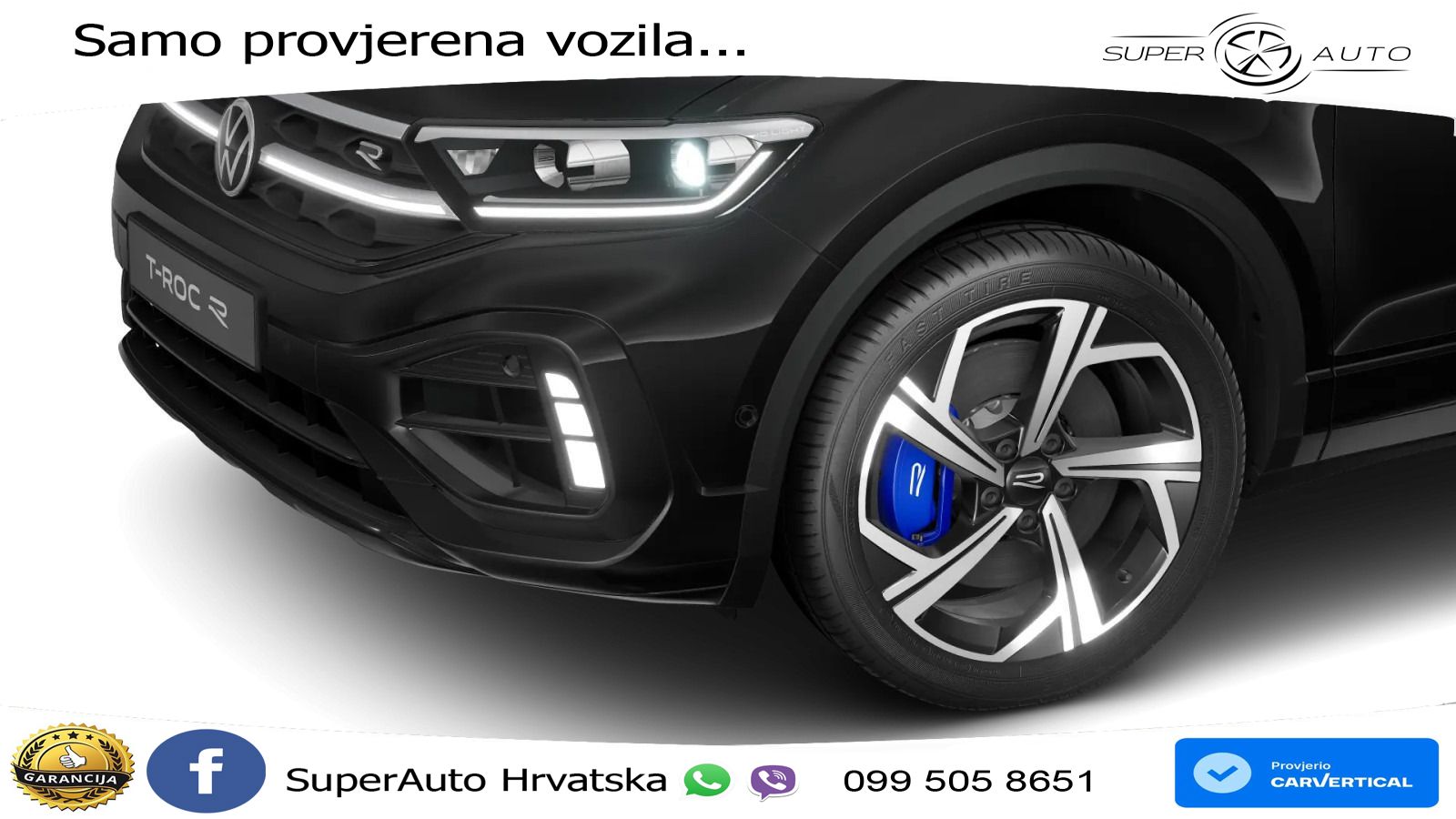 Volkswagen T-Roc I R 2.0 TSI (300 KS) OPF 4M DSG LED+GR SJED+ACC