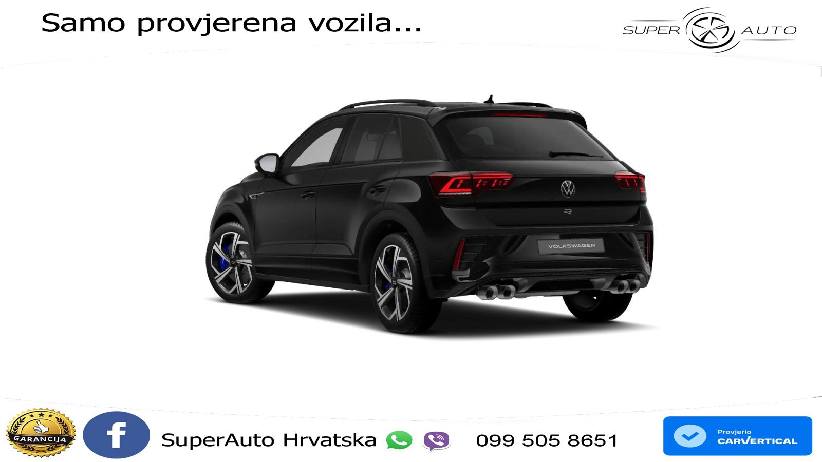 Volkswagen T-Roc I R 2.0 TSI (300 KS) OPF 4M DSG LED+GR SJED+ACC