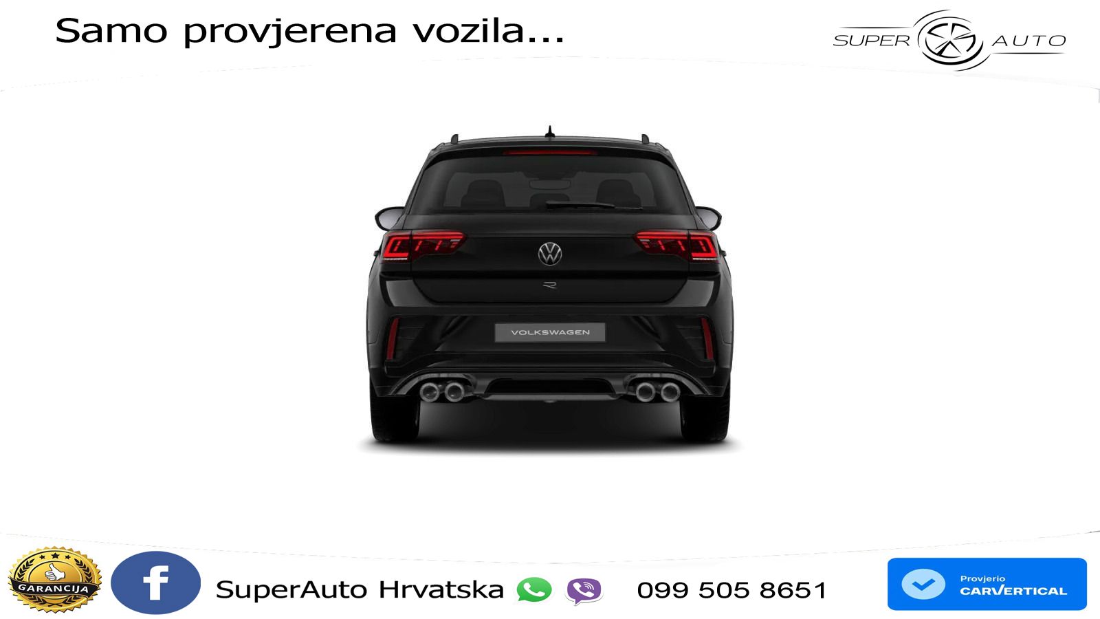 Volkswagen T-Roc I R 2.0 TSI (300 KS) OPF 4M DSG LED+GR SJED+ACC