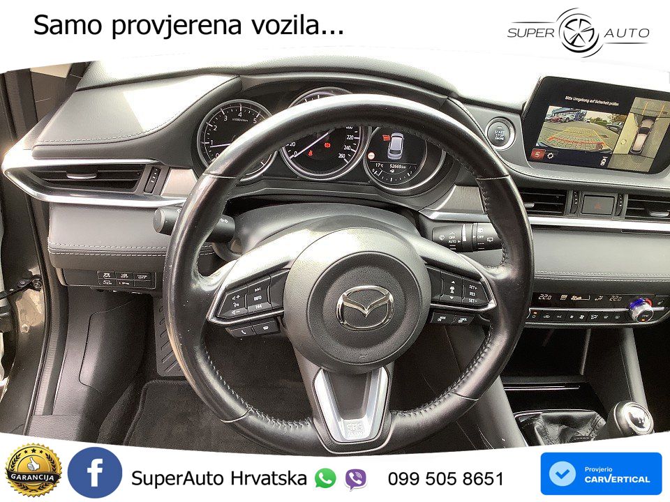 Mazda 6 Sport Combi 2.0 SKYACTIV-G (165 KS) LED+ACC