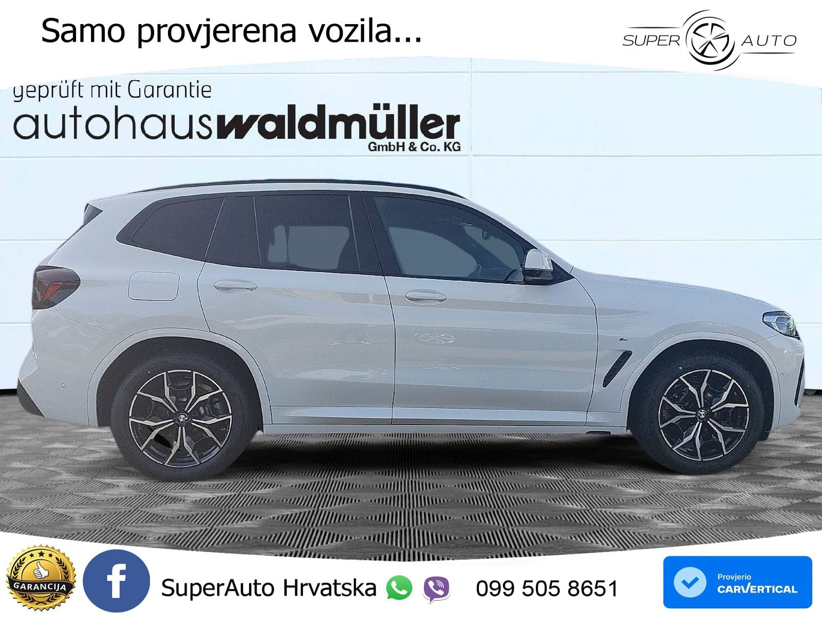 BMW X3 20d xDrive Steptronic M Sport LED+GR SJED+ACC