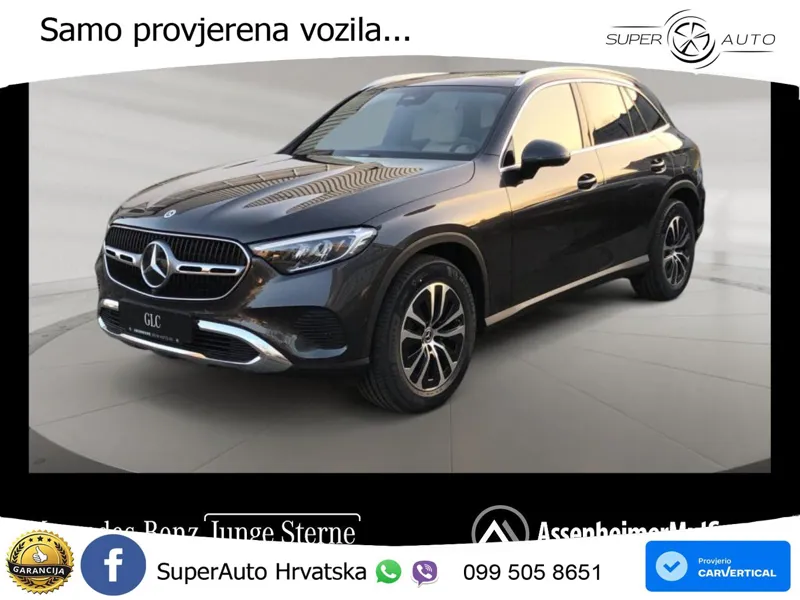 Mercedes GLC 220d (197 KS) 4MATIC 9G-TRONIC Avantgarde ACC+GR SJED+360+PANO