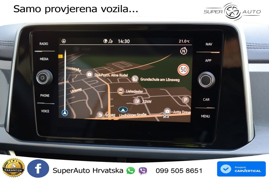 Volkswagen T-Roc 1.5 TSI (150 KS) DSG MATRIX+GR SJED+KAM