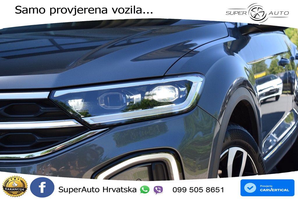 Volkswagen T-Roc 1.5 TSI (150 KS) DSG MATRIX+GR SJED+KAM
