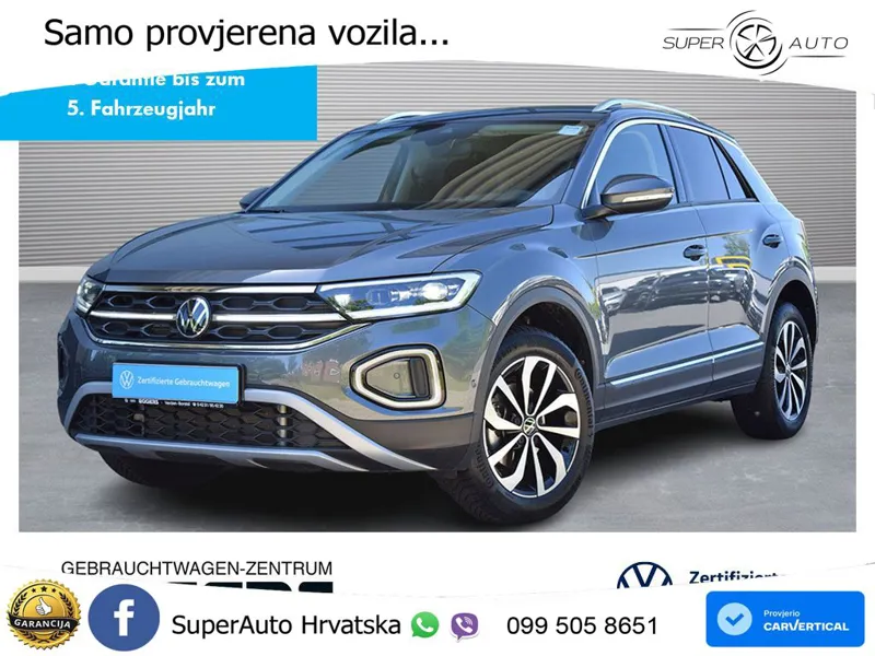 Volkswagen T-Roc 1.5 TSI (150 KS) DSG MATRIX+GR SJED+KAM