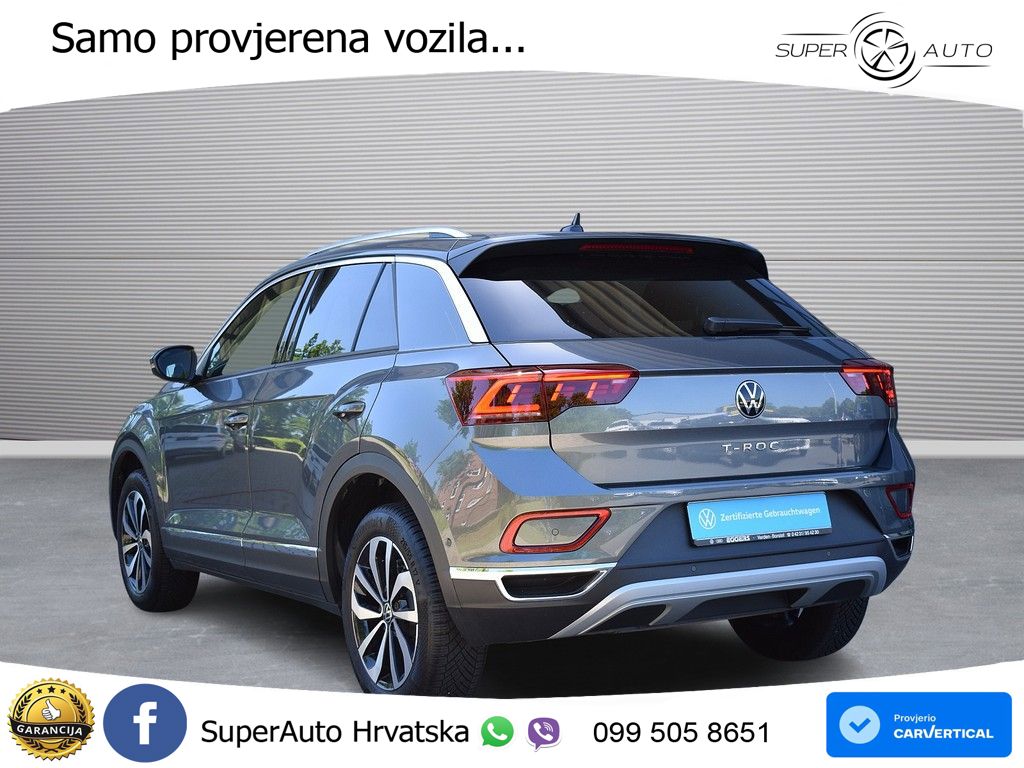 Volkswagen T-Roc 1.5 TSI (150 KS) DSG MATRIX+GR SJED+KAM