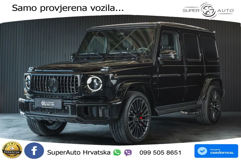 Mercedes AMG G 63 Long V8 (585 KS) 4MATIC 9G-TRONIC AMG SPEEDSHIFT TCT Manufaktur LED+GR SJED+ACC