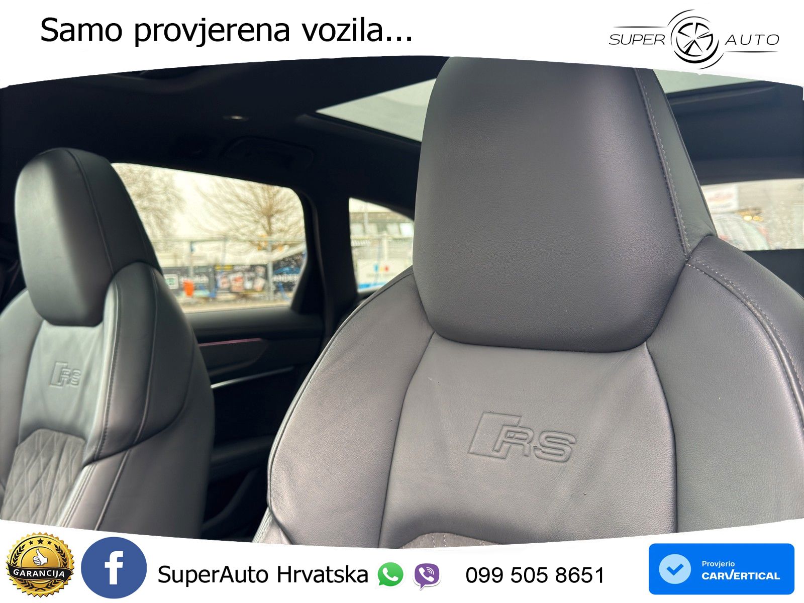 Audi RS6 Avant 4.0 TFSI V8 (600 KS) quattro Tiptronic ZRAČNI+ACC+GR SJED+KAM+PANO