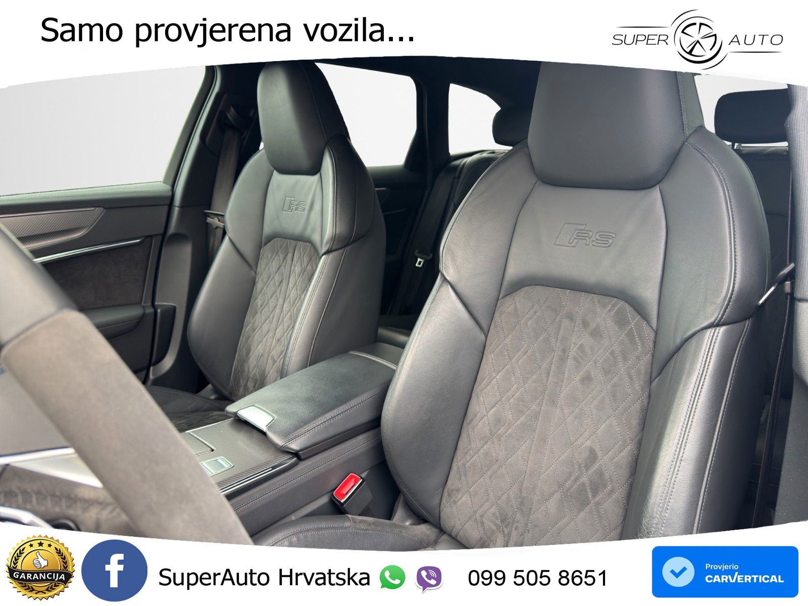 Audi RS6 Avant 4.0 TFSI V8 (600 KS) quattro Tiptronic ZRAČNI+ACC+GR SJED+KAM+PANO