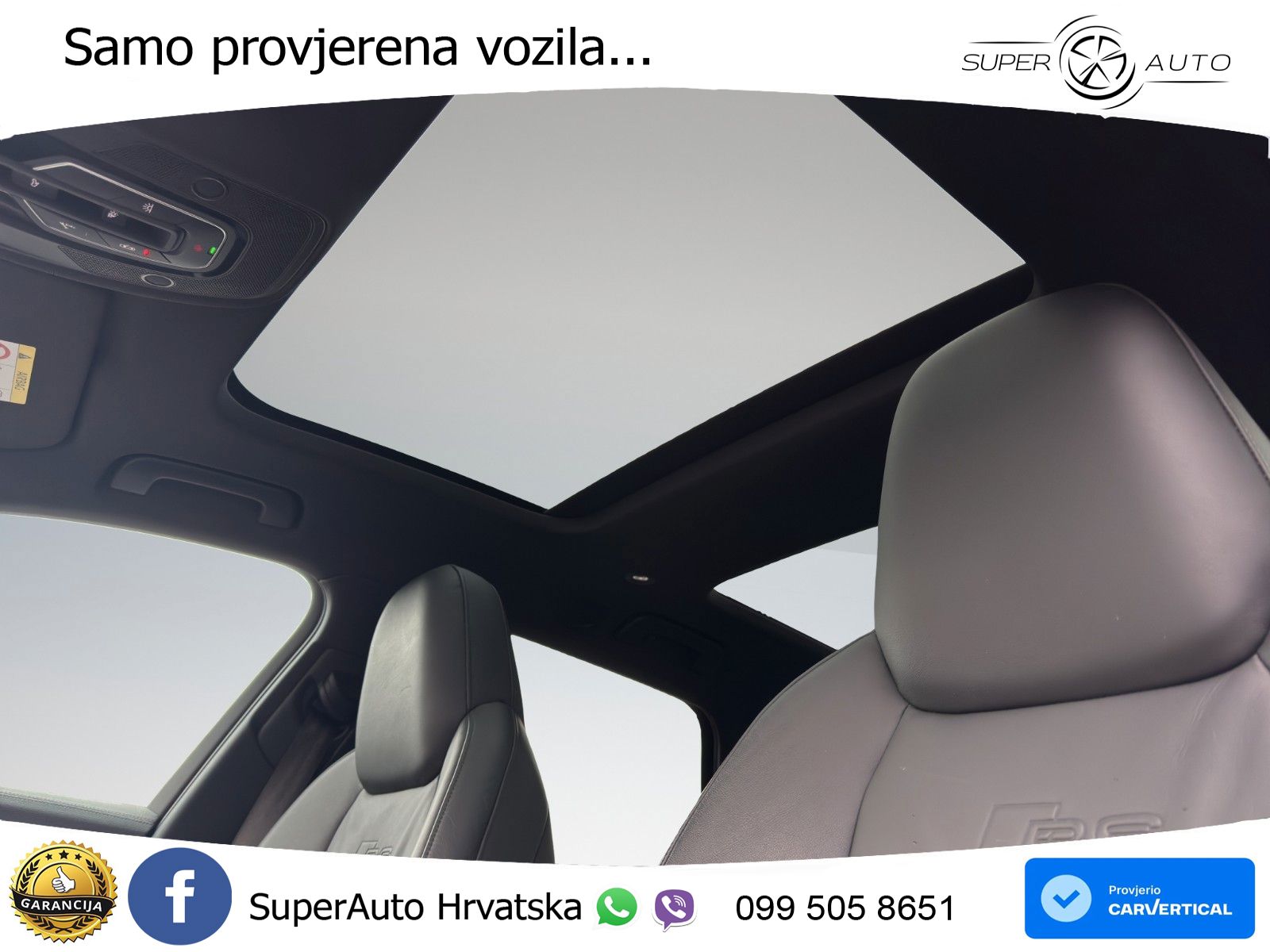 Audi RS6 Avant 4.0 TFSI V8 (600 KS) quattro Tiptronic ZRAČNI+ACC+GR SJED+KAM+PANO